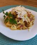 Coliflor a la carbonara sin nata dieta keto