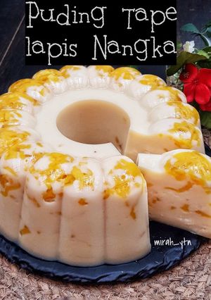 Foto resep Puding Tape lapis Nangka