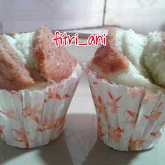 Bolu Kukus Pemula (no timbangan, no mixer) রেসিপির প্রধান ছবি