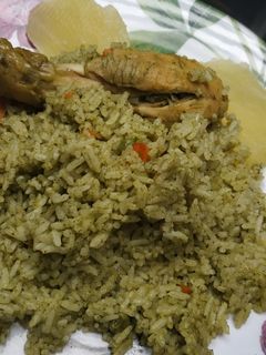Una foto de Arroz con pollo🍗