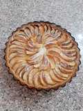 Tarte aux pommes a la crème 🍏