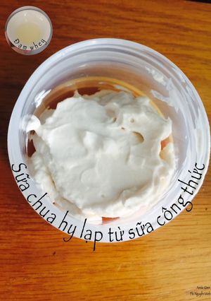 Hình của món Sữa chua hy lạp từ sữa công thức - bé ăn dặm.