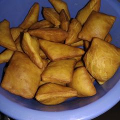 A picture of Vanilla mandazi.