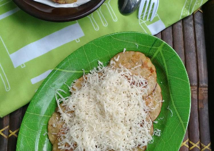 Panggang Pisang Tabur Keju