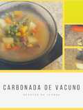 Carbonada de vacuno 🍜