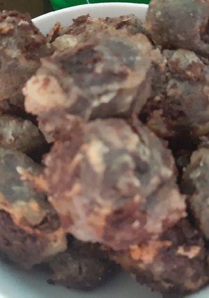Foto resep Bola Karamel Coklat Brownies Goreng