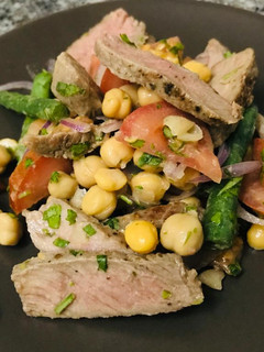 A picture of Steak & Bean Salad.