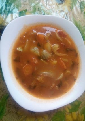 Une photo de Soupe de fenouil / carotte