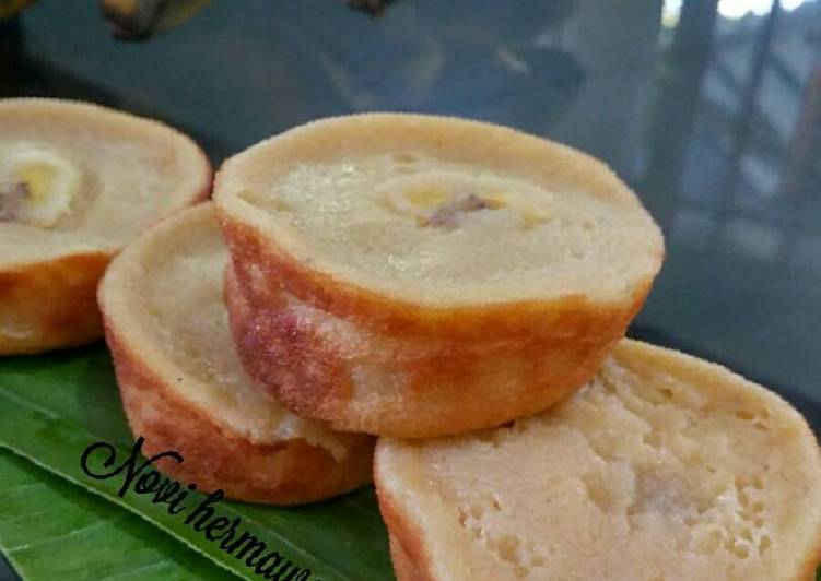 resep cara mengolah Kue lumpur pisang