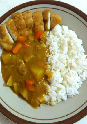 Foto resep Chicken Katsu dan Nasi Kare