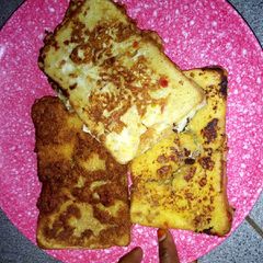 A picture of Fried Bread with Egg.