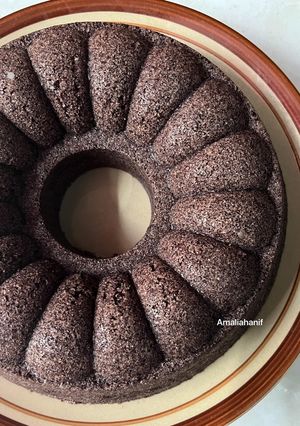 Foto resep Bolu Kukus Ketan Hitam Keju Lumer 🖤