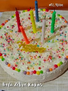 Foto resep #310 Bolu Zebra Kukus ala Atha Naufal (takaran sendok)