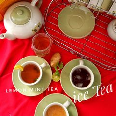 A picture of Mint tea.