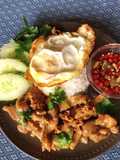 🧑🏽🍳🧑🏼🍳 Thai Garlic & Pepper Chicken •Kai Pad Gratiem Prik Thai |ThaiChef Food