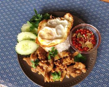 Ultimate, Prepare  Thai Garlic  Pepper Chicken Kai Pad Gratiem Prik Thai ThaiChef Food Delicious Simple