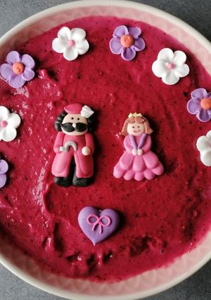 Une photo de Smothie fruit rouge