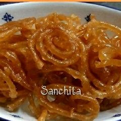 A picture of Homemade Jalebi.