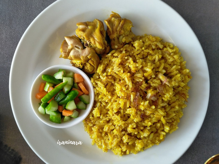 Cara Bikin Nasi Kebuli Ayam Magic Com Enak Dan Mudah