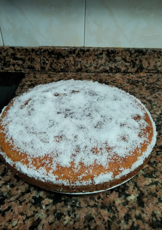 Una foto de Bizcochuelo de coco
