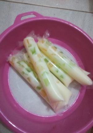 Foto resep Milky Nutrijell Candlestick Ice