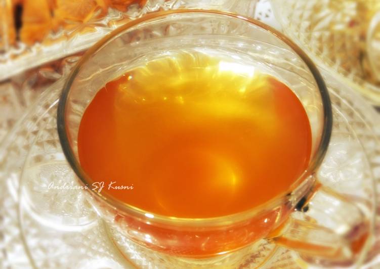 Resep Minggu 28 - Teh Serai dengan Kayu Manis, Enak