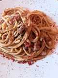 Paste linguine cu ton și pesto genovez