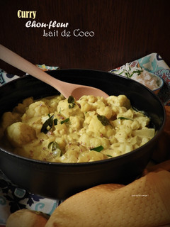 Une photo de Curry de chou-fleur au lait de coco
