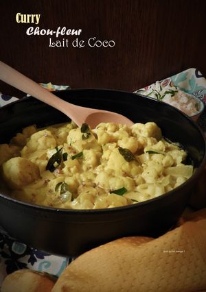 Une photo de Curry de chou-fleur au lait de coco