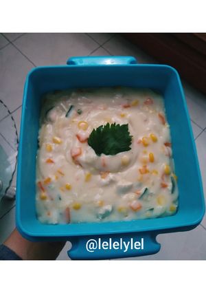 Foto resep Cream Soup Ayam Jagung