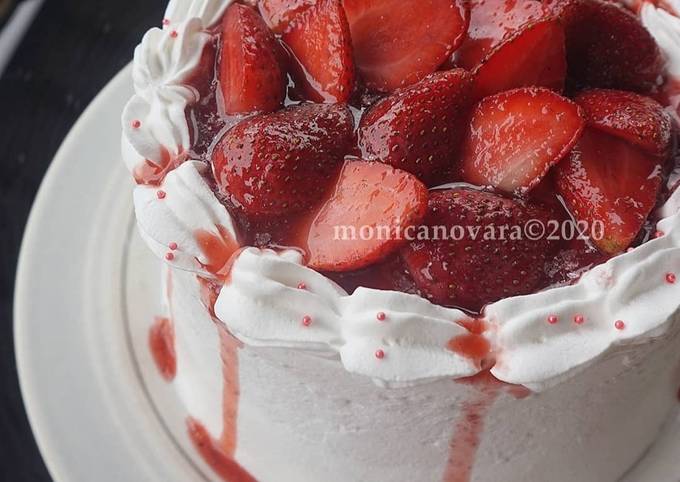 Bagaimana Membuat Strawberry Shortcake Anti Gagal
