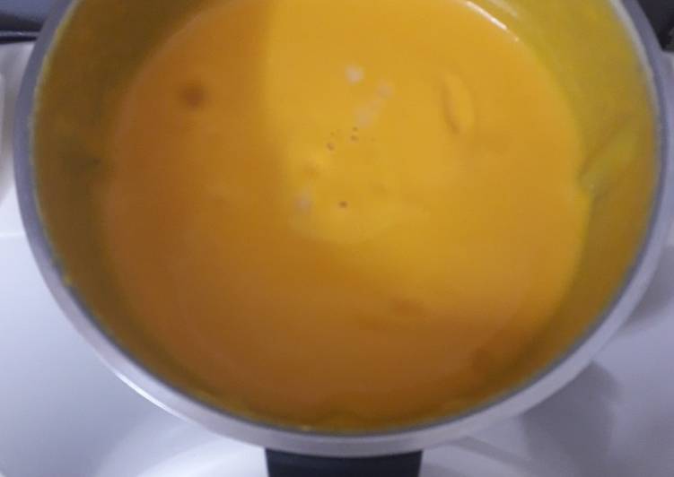 Crema de zanahorias fría o caliente. Con Thermomix