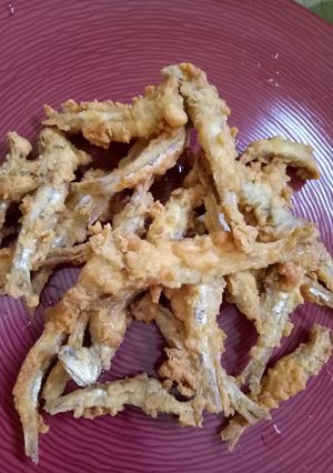 Foto resep Ikan bilis goreng tepung