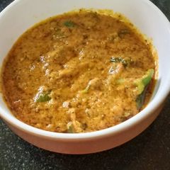 A picture of Crunchy malai capsicum.