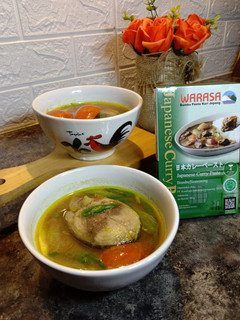 Foto resep Sup Ikan Tongkol Bumbu Warasa Japanese Curry
