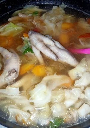 Foto resep Sop ceker simple