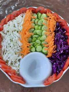 عکسی از دستور ایده ی تزیین سالاد