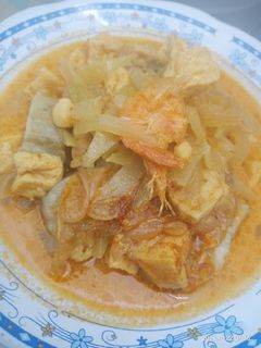 Foto resep Lontong Sayur Labu Siam (simpel)