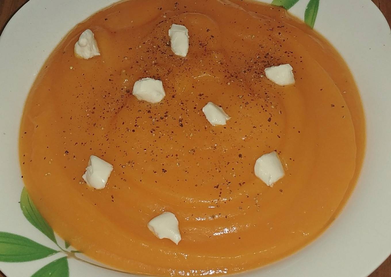 Puré de calabaza