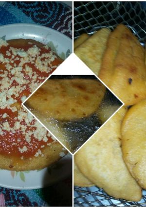 Una foto de Dobladitas(empanadillas) de Chicharròn