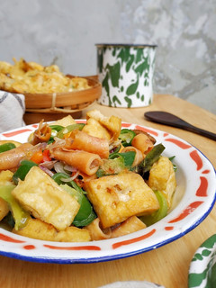 Foto resep Tumis Tahu Cumi Asin