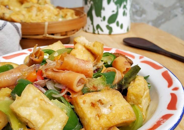 Rahasia Membuat Tumis Tahu Cumi Asin yang Lezat Sekali