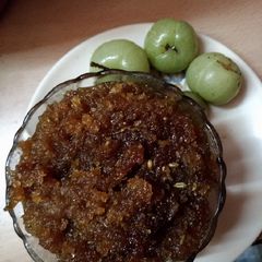 A picture of Amla ki Meethi Chutney.