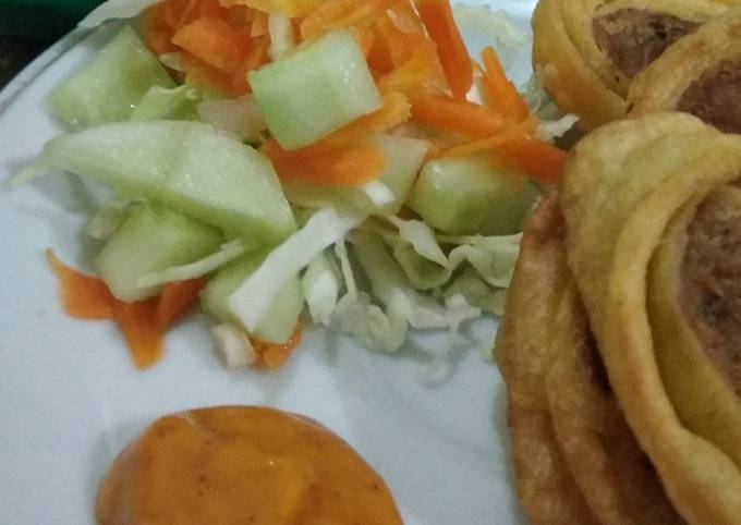 Salad simpel ala Dapur Anak Kos