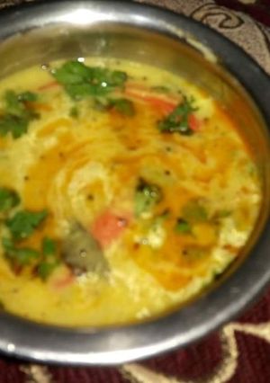 ग्वारफली की कढ़ी (Gwarfali ki kadhi recipe in hindi) रेसिपी मुख्य फोटो