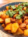 Chicken and Nagaimo Stew