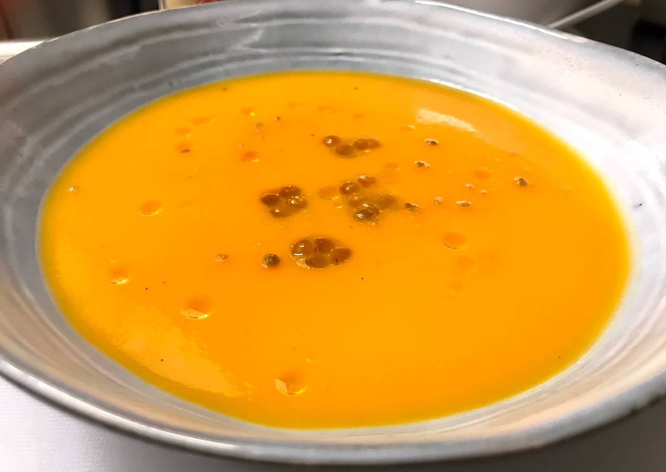 Crema de batata 馃崰, zanahoria 馃 y jengibre