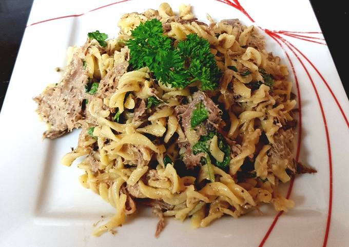 Step-by-Step Guide to Prepare Ultimate My Lamb Pasta with Yogurt &amp; Mint Sauce. 😍