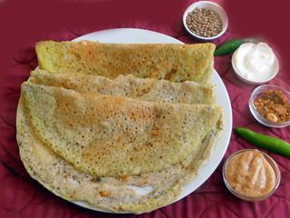 Dosai with Horse gram