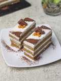 Coffee Sponge Cake with Coffee Cream